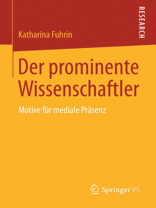 Title details for Der prominente Wissenschaftler by Katharina Fuhrin - Available